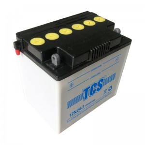 TCS摩托车干荷普通型水电池12N24-3