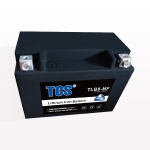 TCS摩托车启动型锂电池TLB9-MF