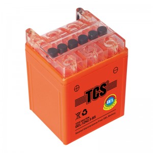 TCS摩托车密封式胶体电池12N2.5-BS