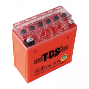 TCS摩托车密封式胶体电池12N5-BS