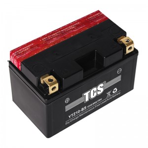 TCS摩托车电池干荷免维护水电池YTZ10-BS