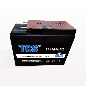TCS摩托车启动型锂电池TLB4A-MF