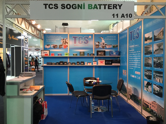 松立电池参加2016 年土耳其国际双轮车展